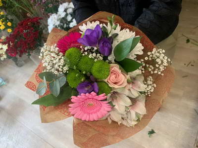 vazba řezaných květin