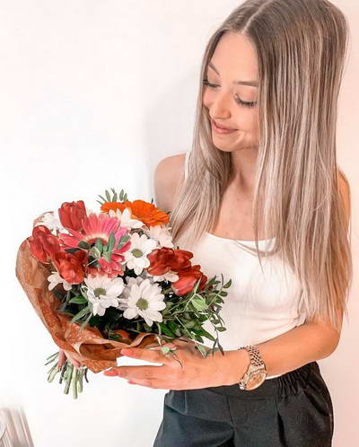 vazba řezaných květin